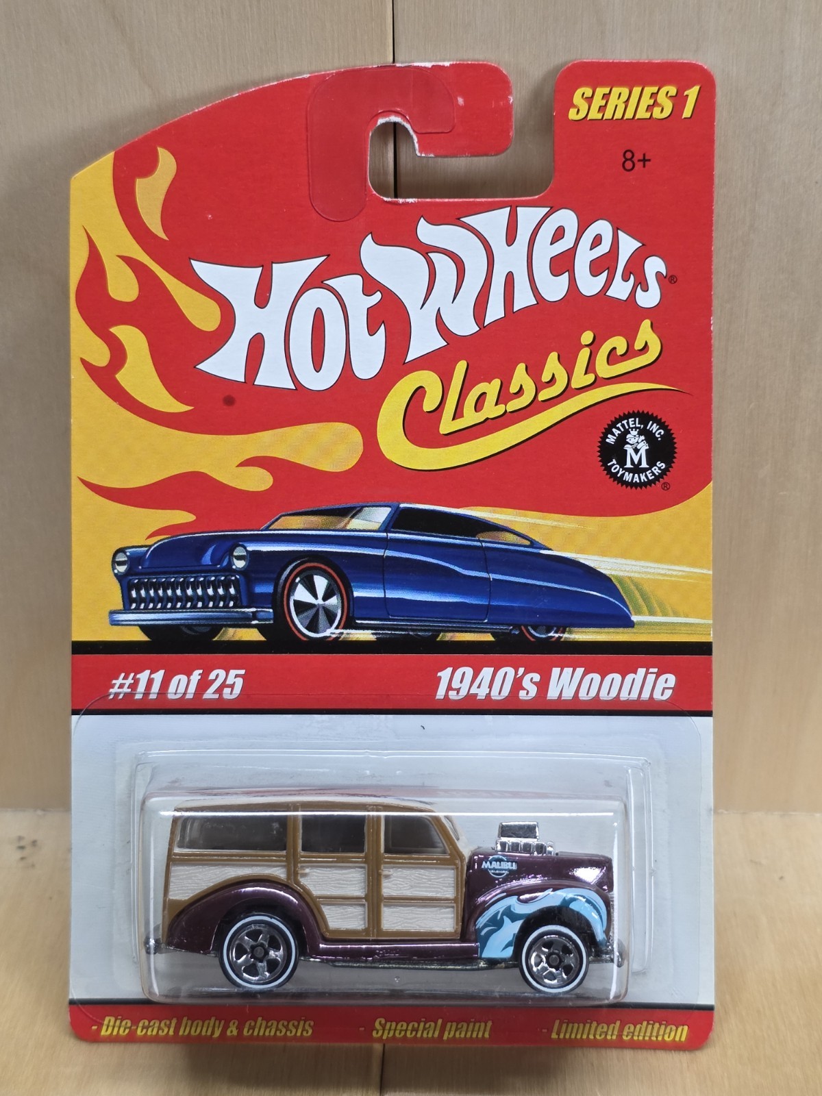 Hot Wheels Classics 1940’s Woodie – Complete Color Variation Set