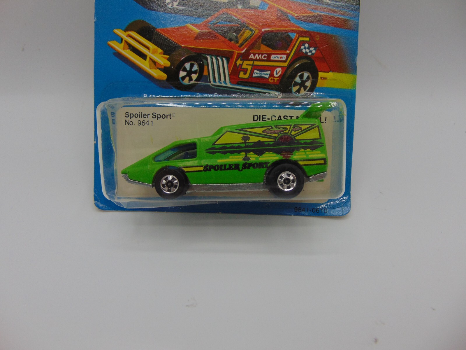 Vintage 1979 Hot Wheels Spoiler Sport Green Van #9641 Hong Kong Made Variation 4