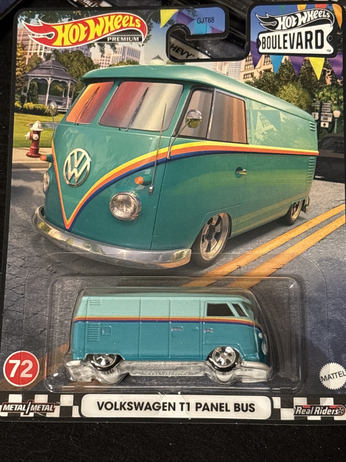 Hot Wheels Premium Boulevard #72 Volkswagen T1 Panel Bus