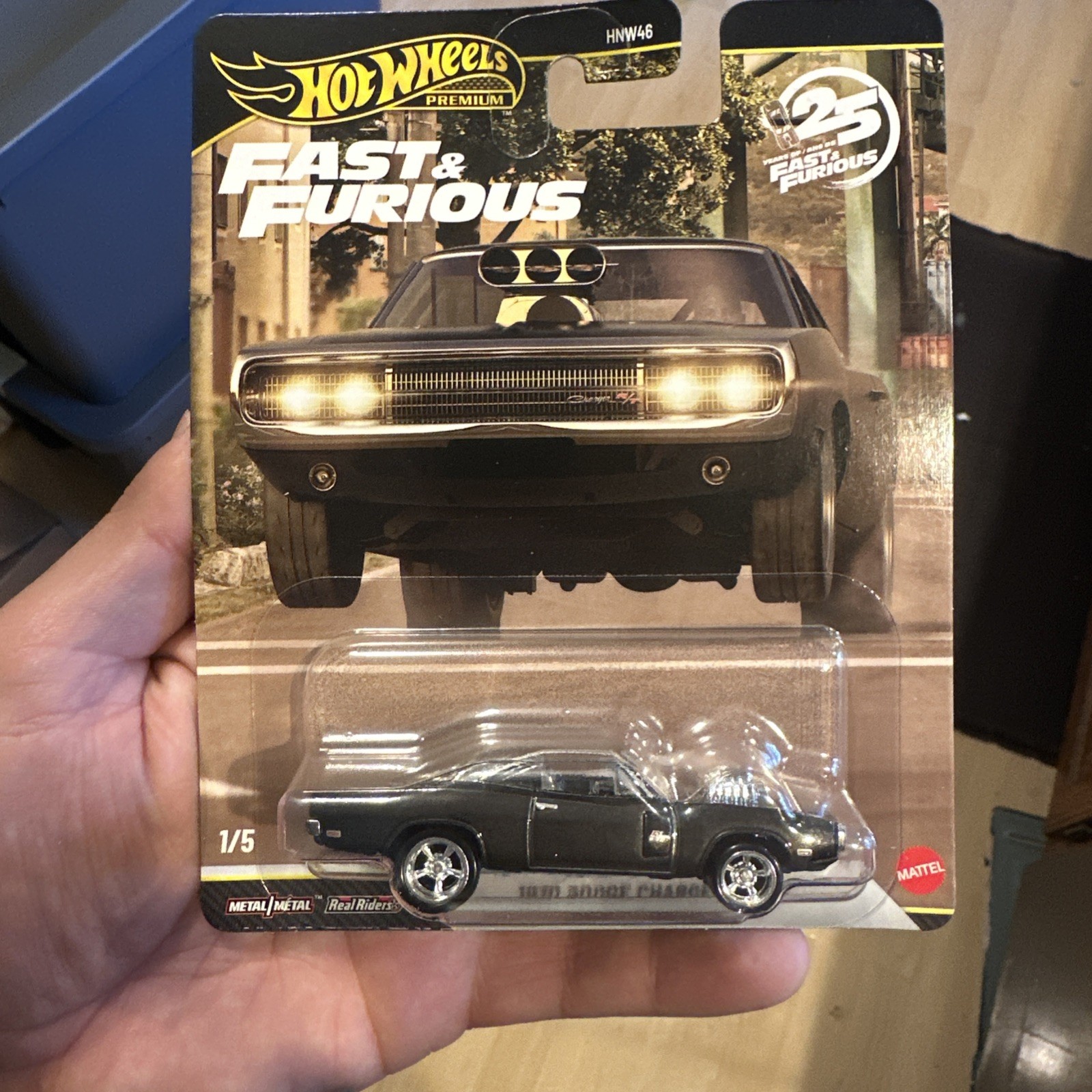 2026 HOT WHEELS PREMIUM 1970 DODGE CHARGER R/T CHASE 25 YEARS OF FAST & FURIOUS