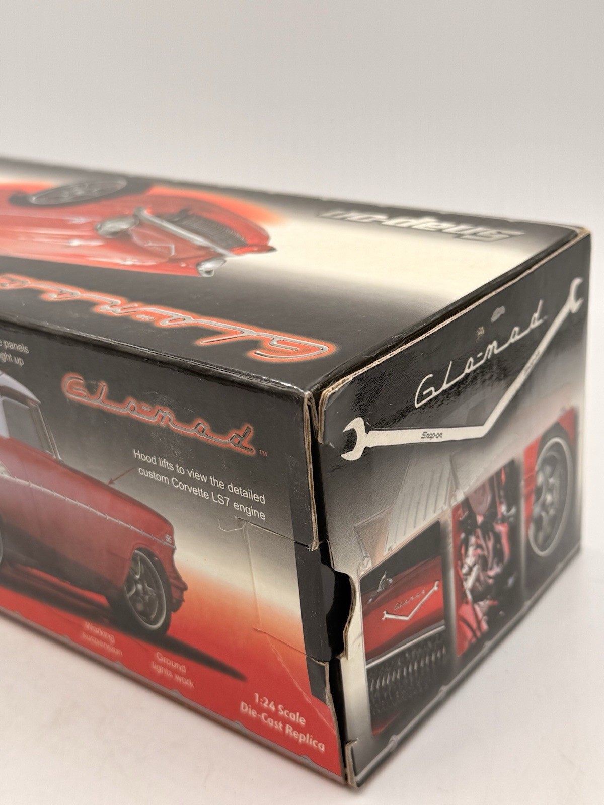 Glomad Snap On 1957 Chevy 1:24 Scale Die Cast Custom Replica 2008 RARE NICE