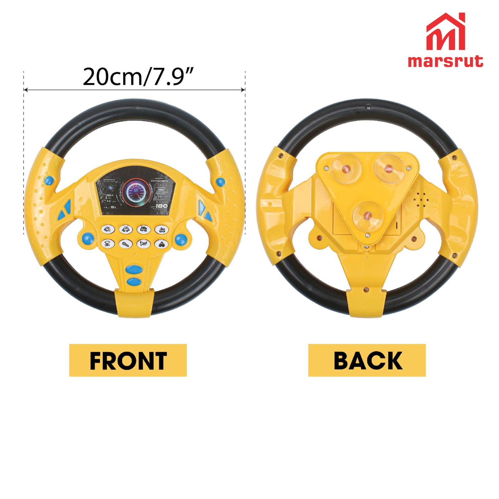 Simulation Driving Learning Educational Toy for Boys Girls Christmas Gift