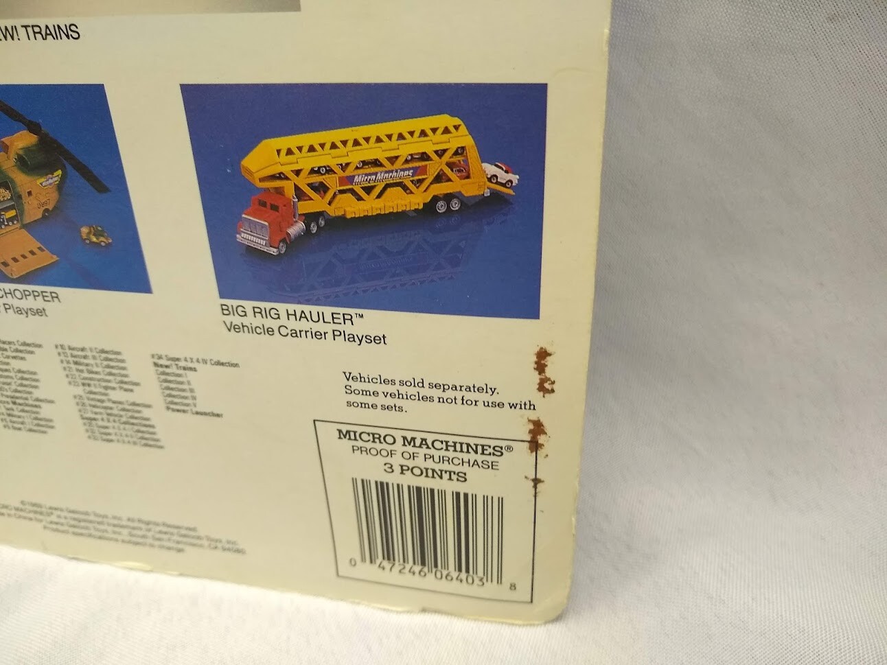 1989 Galoob Micro Machines Super Deluxe Collection – 12 cars total