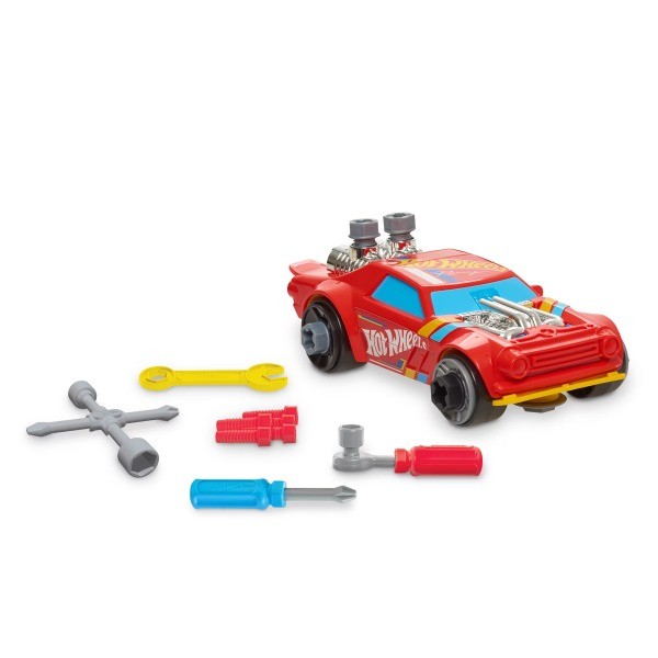 Ready to Race Car Builder: Creative Thinking Toy for Kids, 29 Pieces