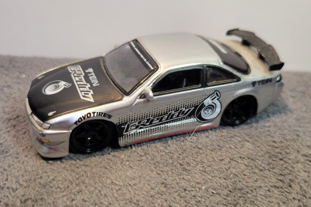 Jada OPTION D 1998 Nissan 240SX Silver S14 G-Reddy 1:64 Extremely Rare!