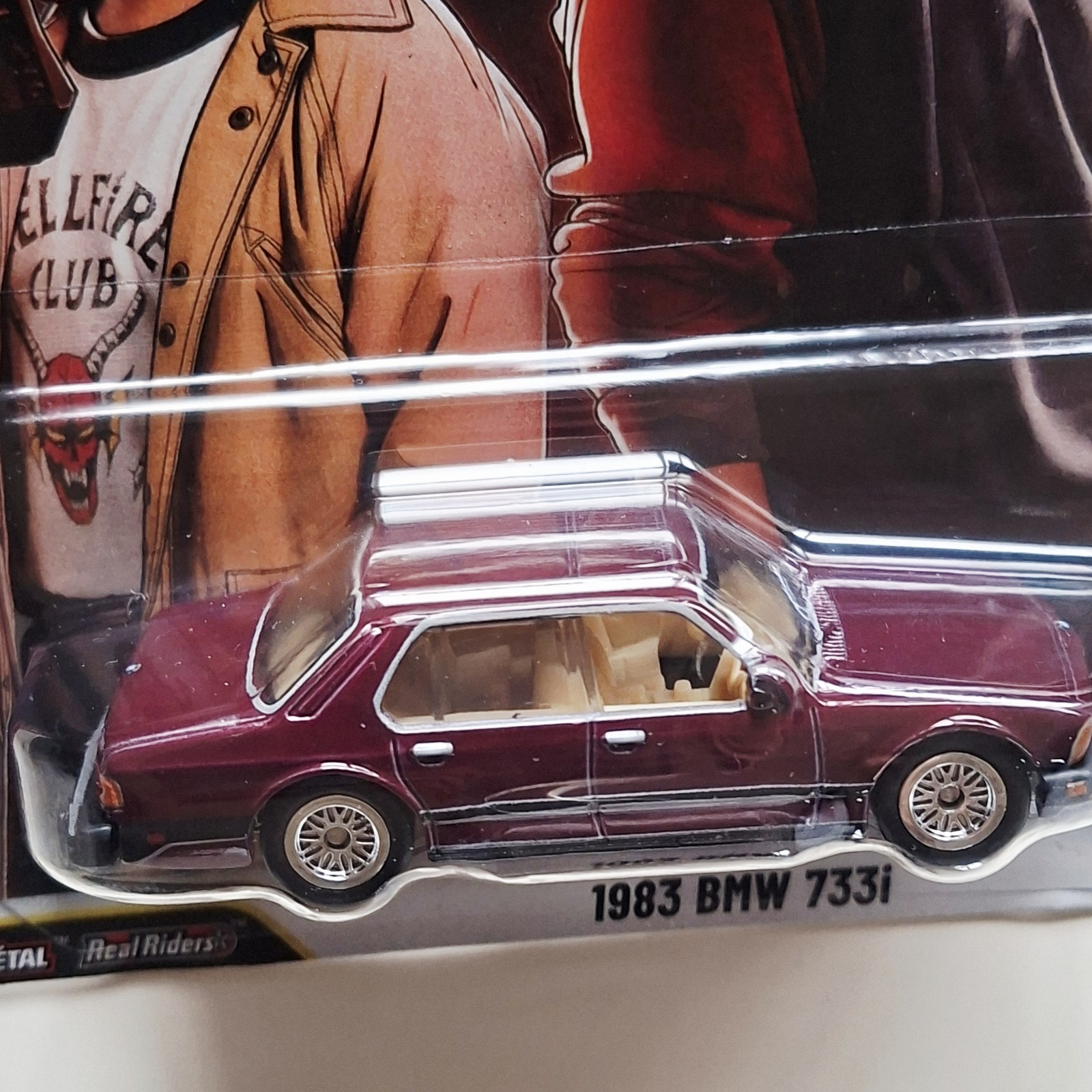 Hot Wheels Pop Culture Stranger Things BMW 733i 1983 1:64 Diecast Free UK Post