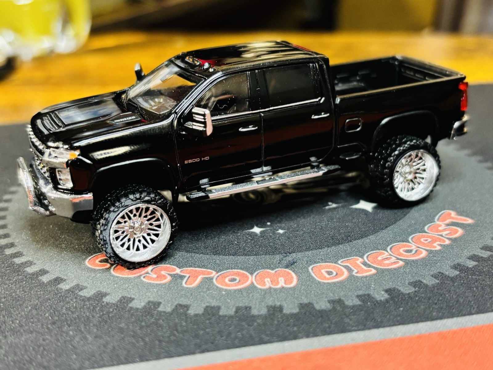 1/64 Greenlight/m2 3D Printed Offroad Wheels (Rim And Tires) No Truck 16mm
