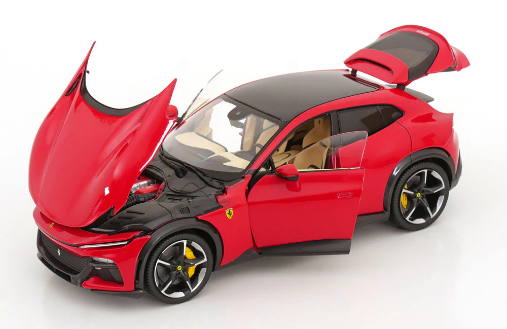 1:18 Ferrari Purosangue — Rosso Corsa (Red) — Polistil 18FE02020