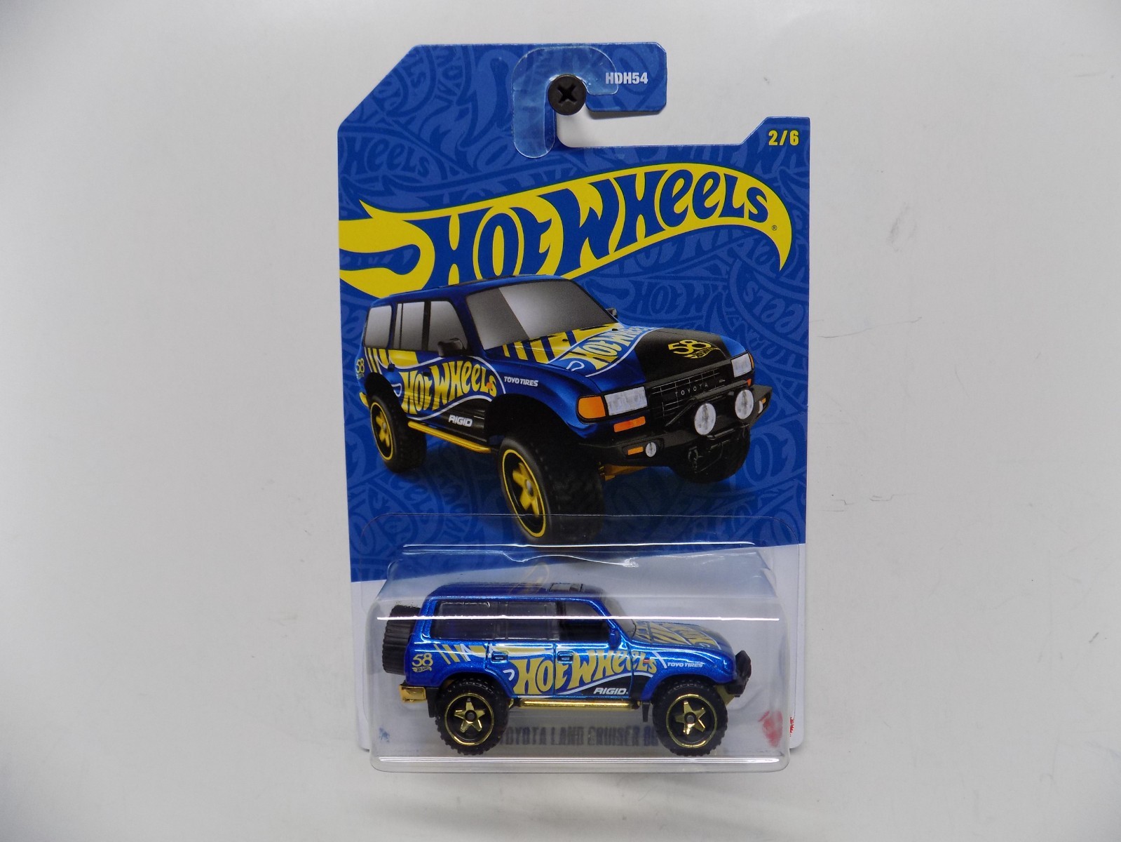 Hot Wheels – BLUE & GOLD SERIES – TOYOTA LAND CRUISER 80