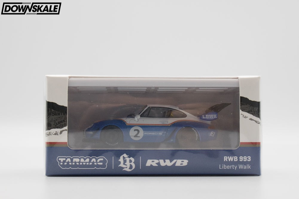 Tarmac Works Porsche RWB 993 Liberty Walk Shipping Container T64-TL017-LBWK2