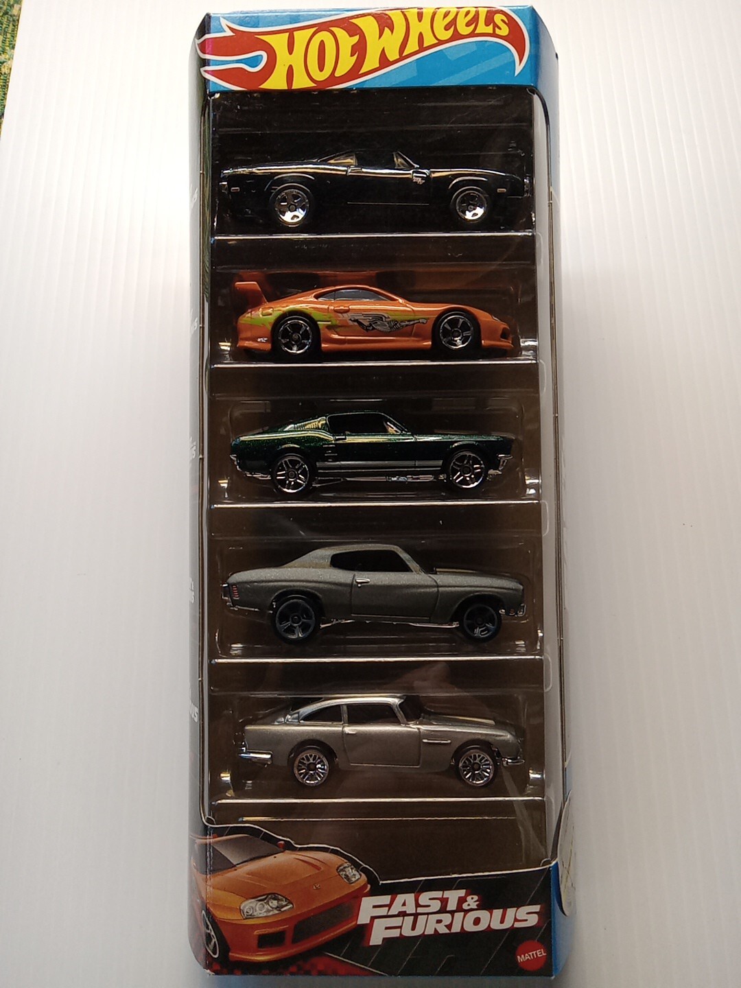 2023hotwheels 5- pack Fast & Furious Car Set