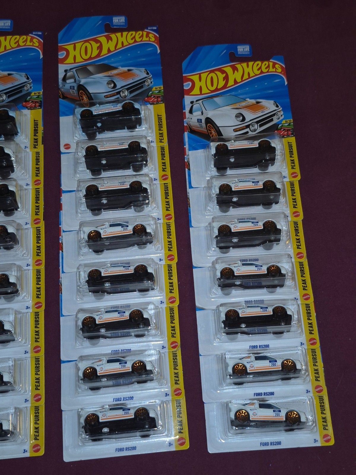 HOT WHEELS B CASE Dollar General Excusive Ford Pursuit -LOT OF 30