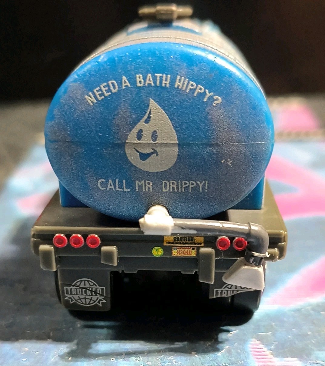Rare Disney Pixar Cars Deluxe Mr Drippy Water Tanker Truck Diecast DVB23