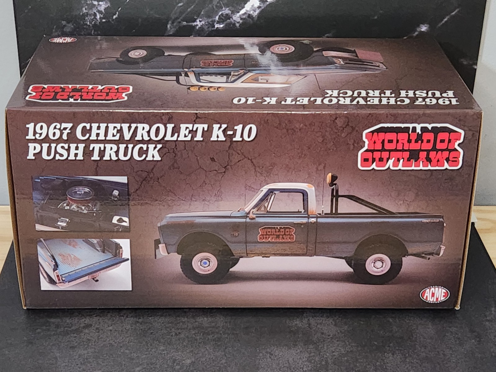 1/18 ACME 1967 Chevy K-10 Push Truck Pick Up Truck-A1807223