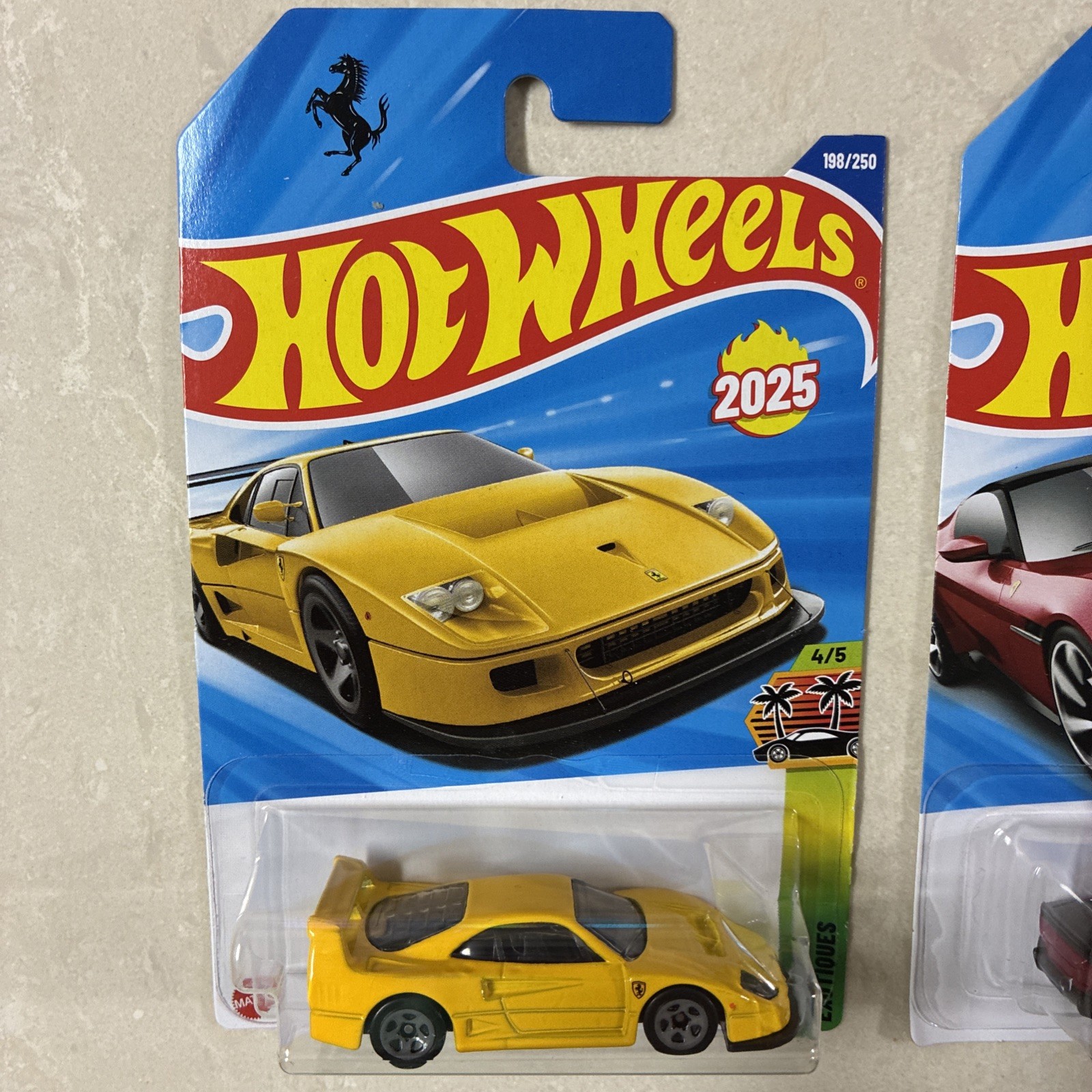 Hot Wheels Lot: Ferrari F40 Competizione, SF90 Stradale, 12Cilindri 2025/2026