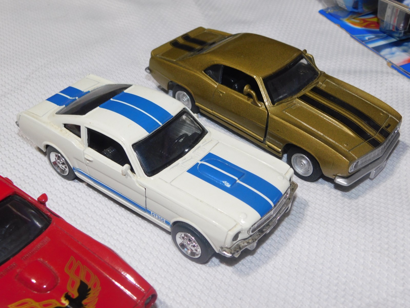 New Ray 1973 FIREBIRD TRANS AM Speedy Power 1:32 LOT 4 CAMARO SHELBY CHALLENGER