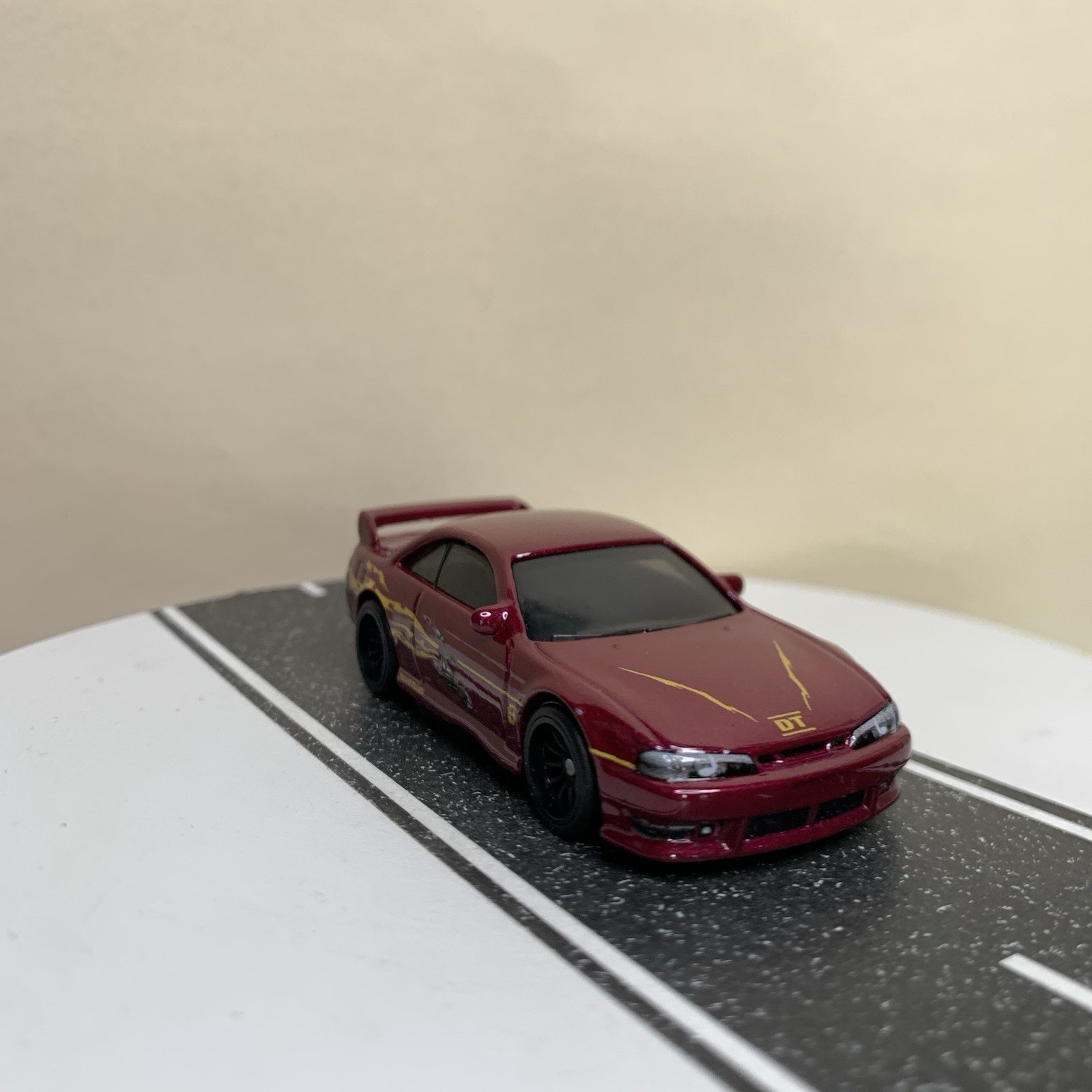Hot Wheels Premium Fast & Furious Nissan 240SX Silvia S14 Dark Red w/RR 1:64 NM