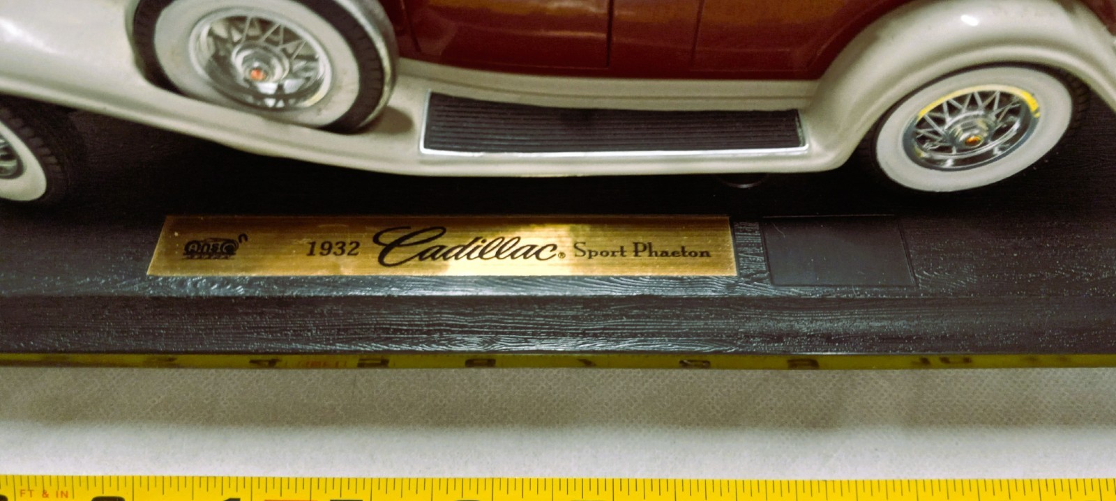 Anson Classic 20-1932 V16 Cadillac Sport Phaeton 1:18 Scale Removable Top NIB