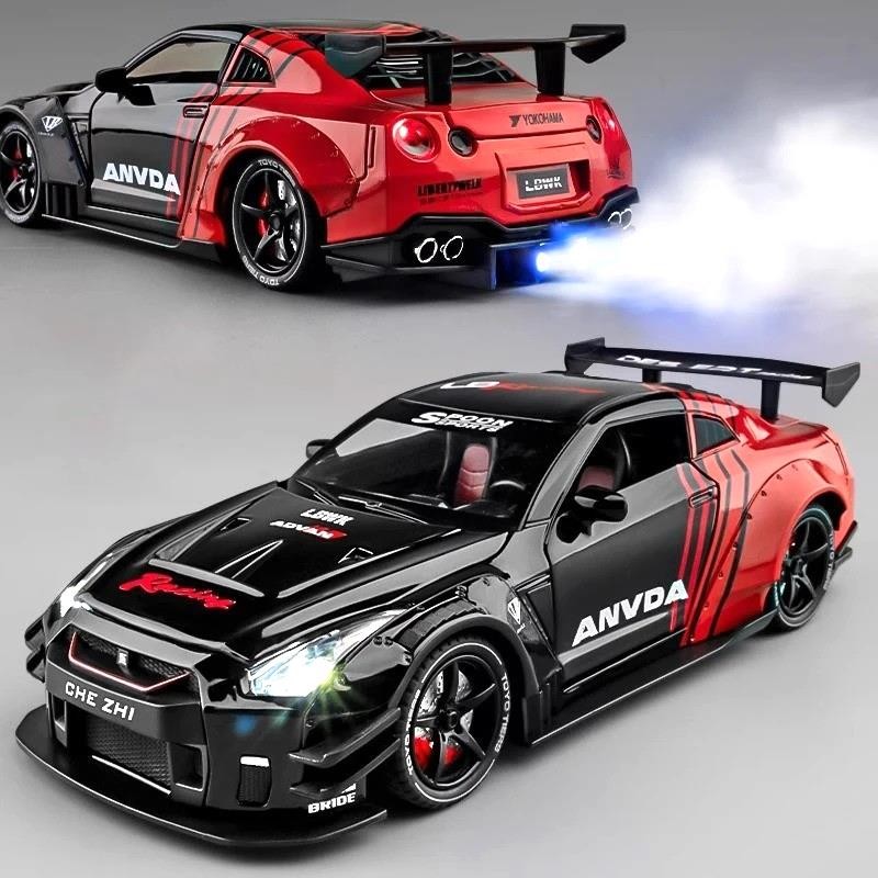 1:24 Nissan GTR Skyline Ares Car Diecast Alloy Model Metal Collection Gift NEW