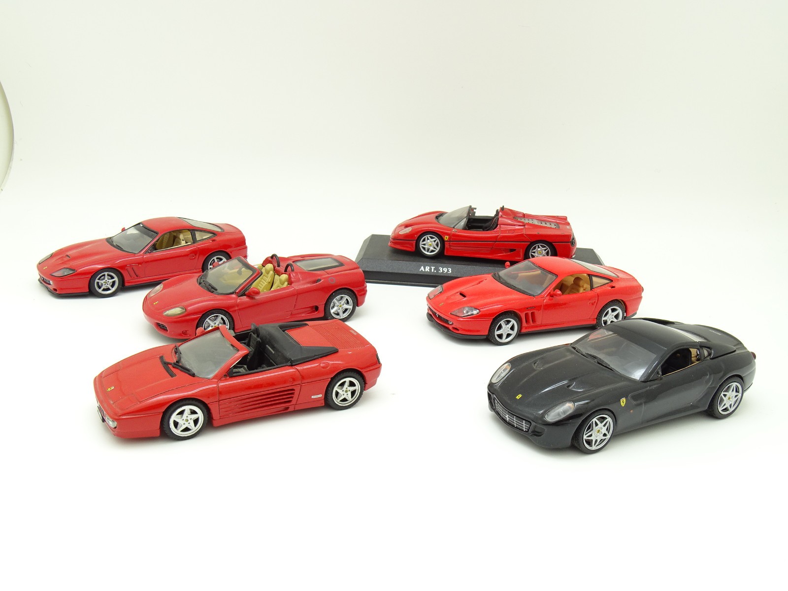 IXO Hot Wheels And Various Sb 1/43 – Bundle Of 6 Ferrari Don’T F599 575 50 360