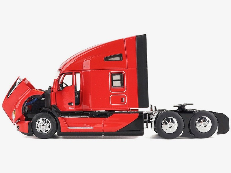 Diecast Masters 71132 Kenworth T680 Next-Gen 76in-High-Roof Sleeper-Cab Red 1/50