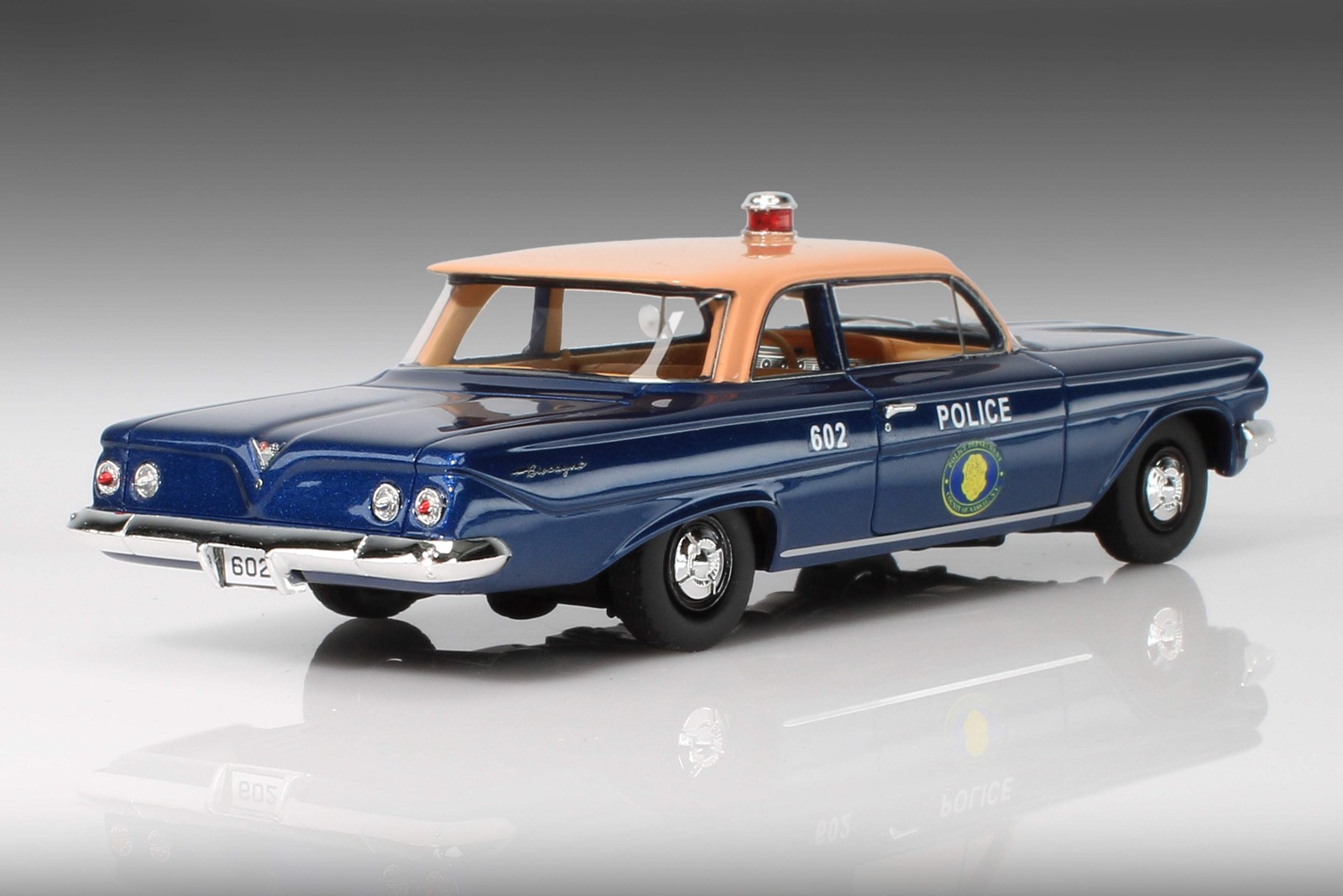 1961 Chevrolet Biscayne – Nassau County Police 1:43 Goldvarg GC-097B