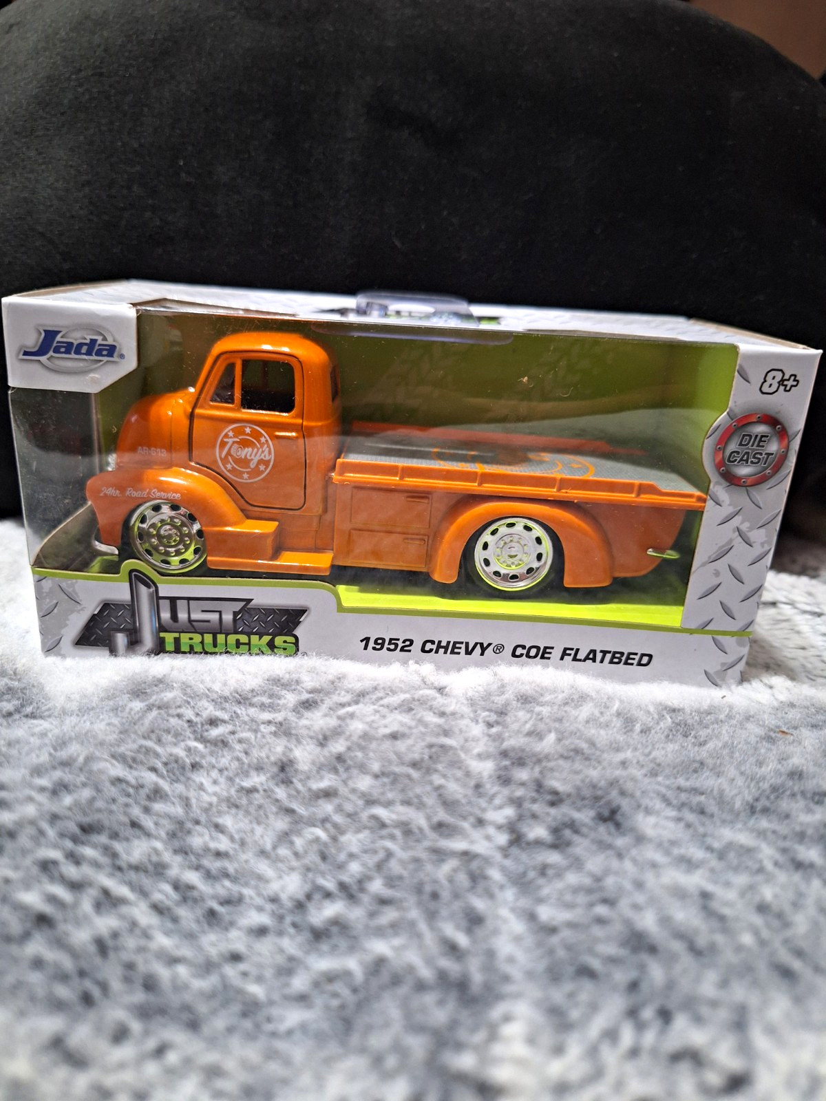 Jada Just Trucks 1952 Chevrolet COE Flatbed Orange Diecast 1:32 Unopened Box