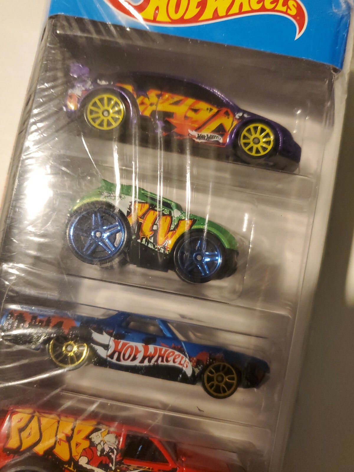 New Sealed Hot Wheels HW Workshop Graffiti Rides 5-Pack 2014 (USA SHIPS FREE)