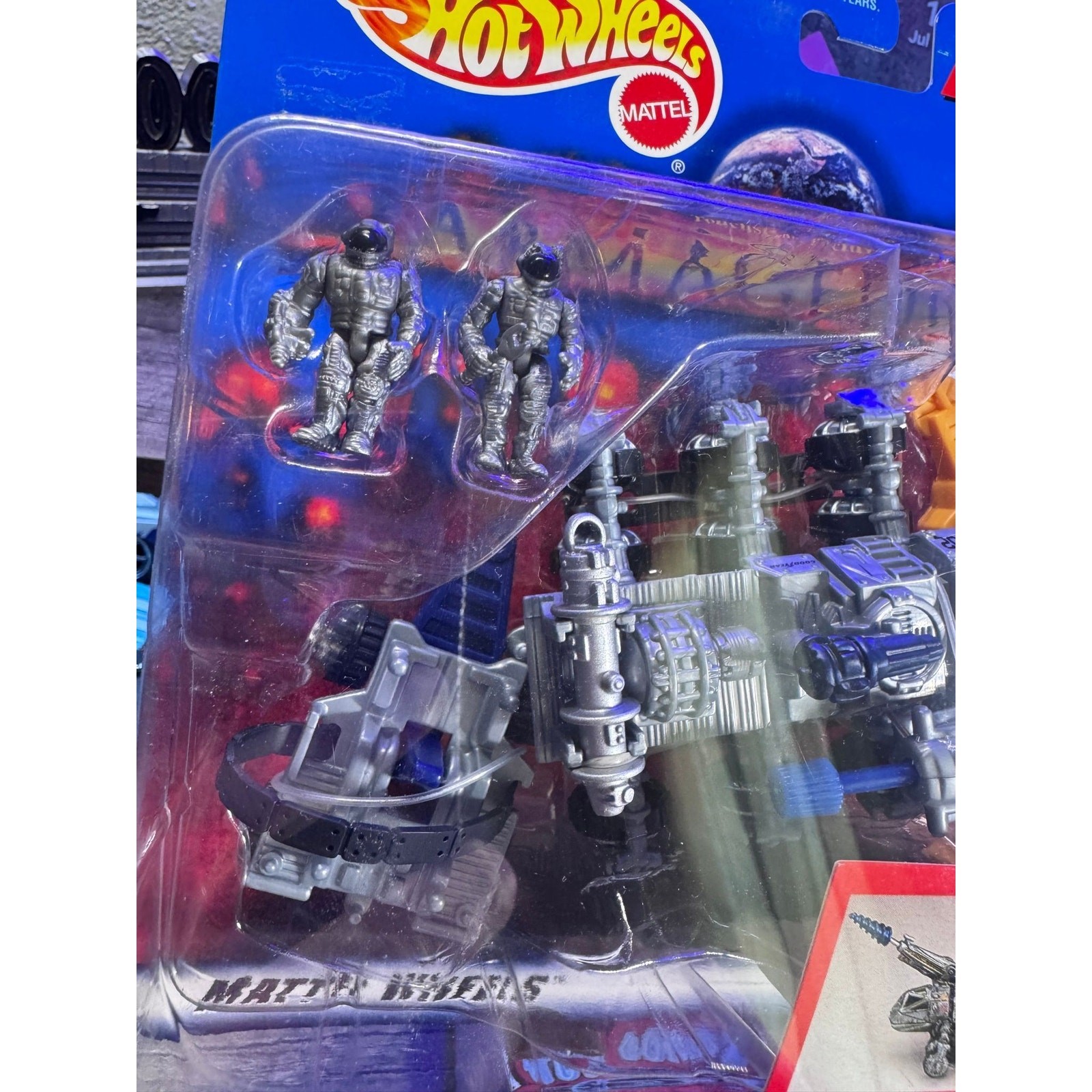 Hot wheels 1997 Armageddon action sites drilling unit