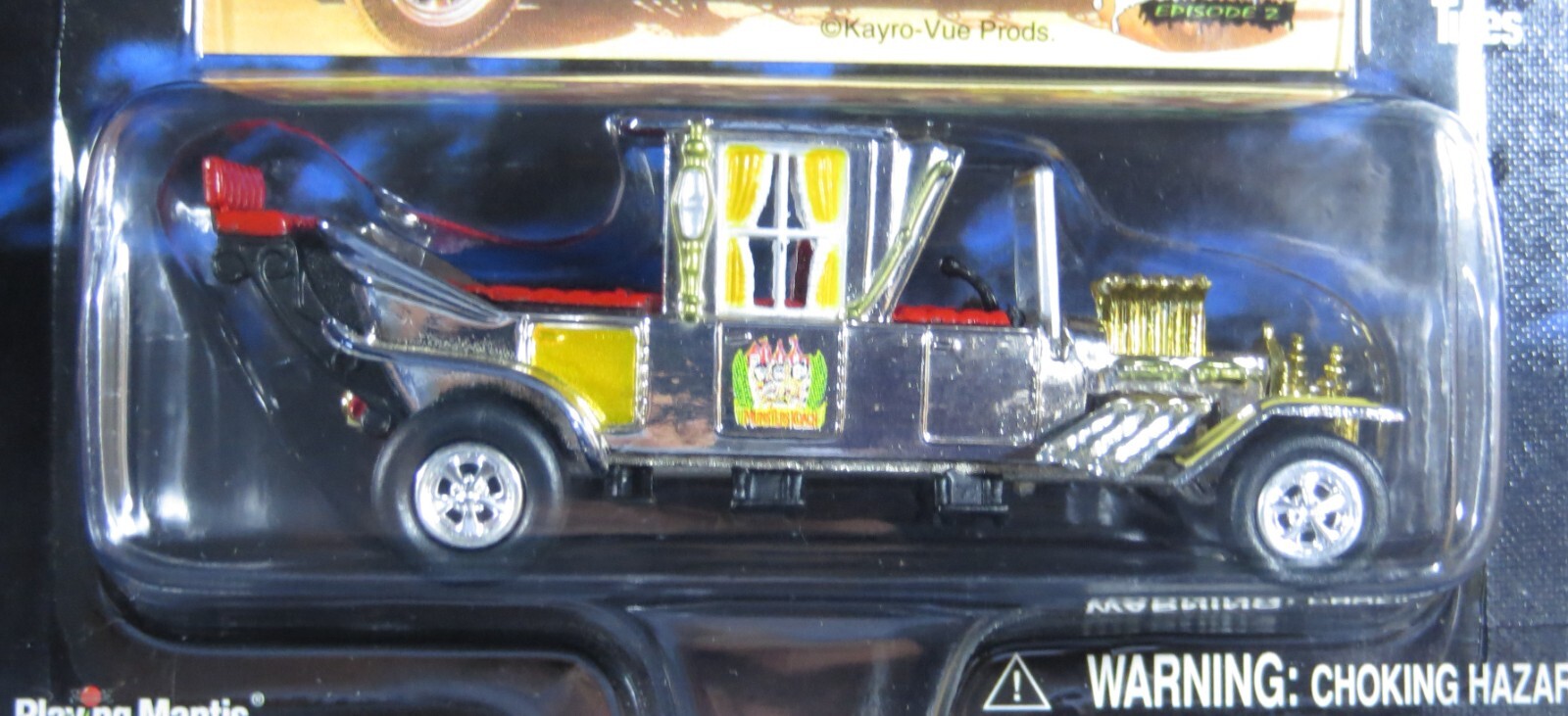 2000 Johnny Lightning Chrome MUNSTERS KOACH Only 2500 Made MU-061122