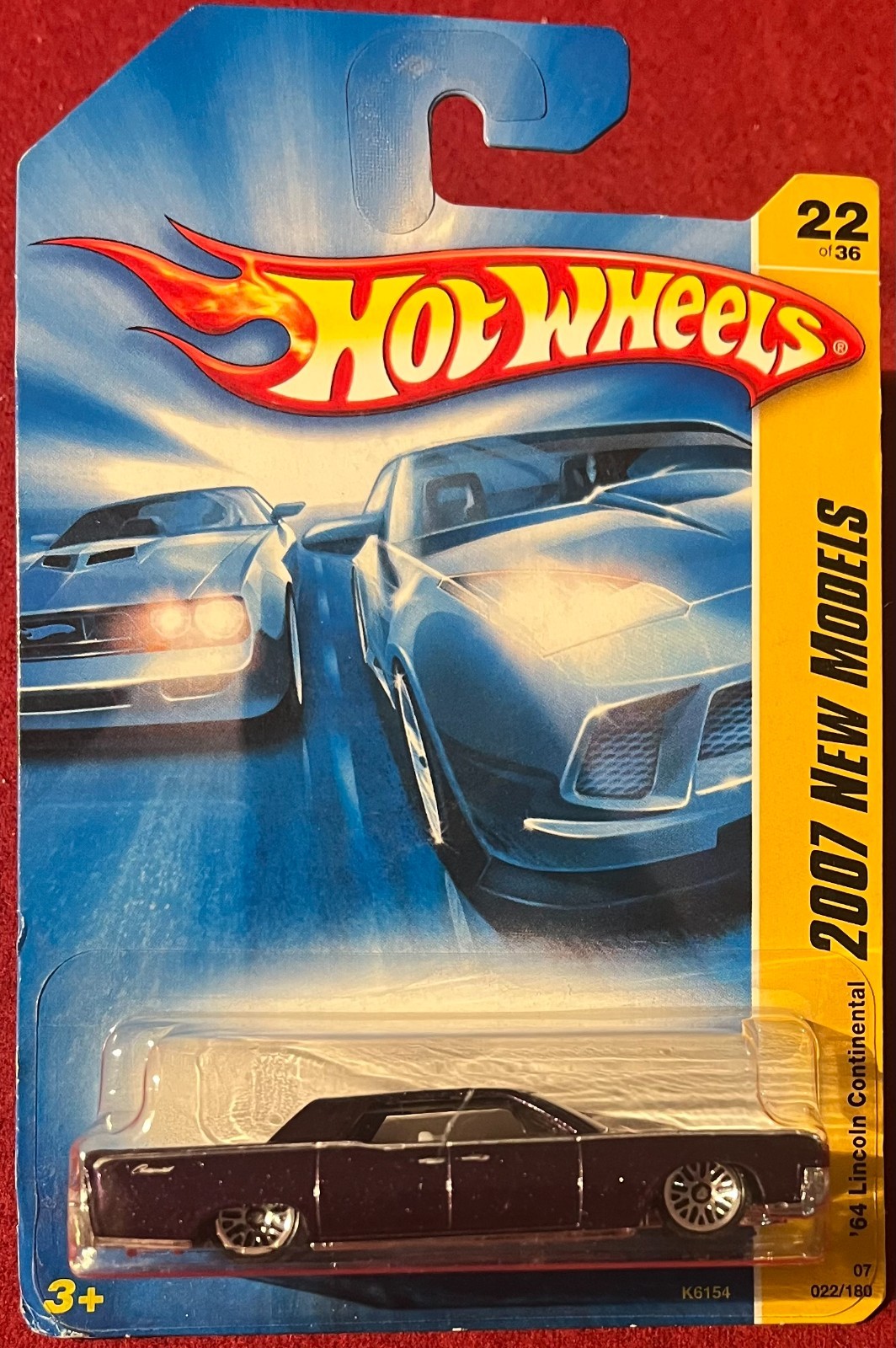 HOT WHEELS ’64 LINCOLN CONTINENTAL PURPLE 22/180. SEE COMBINED OFFERS