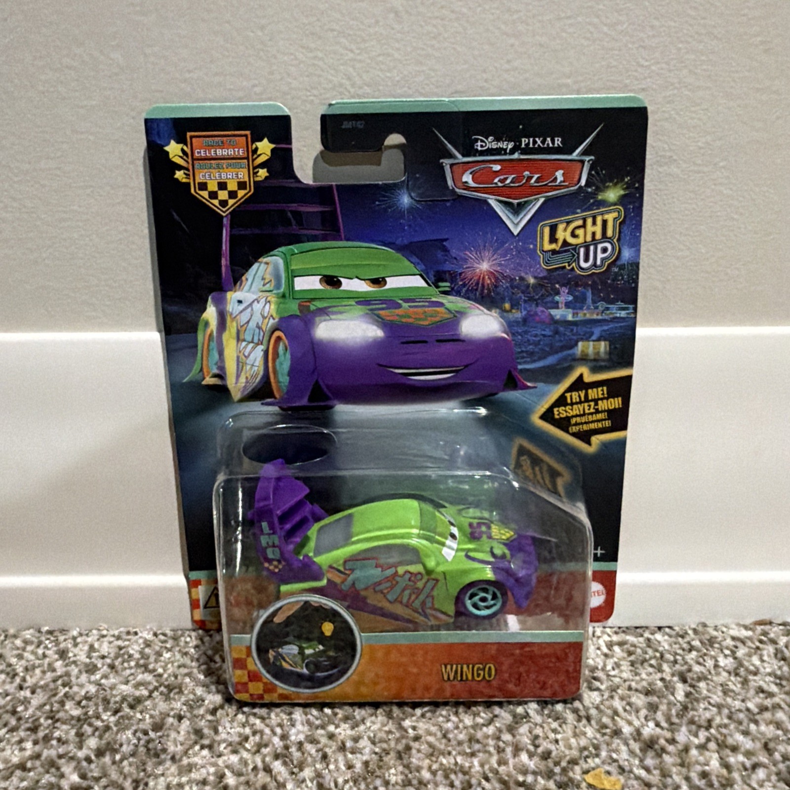 2026 Disney Pixar Cars Light-Up Complete Set of 6 McQueen, Mater, Sally And More