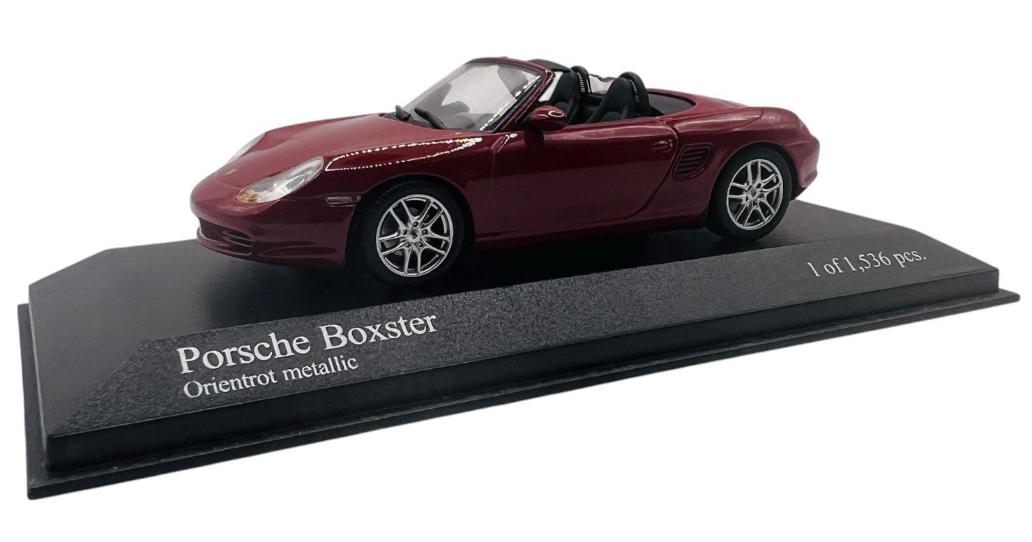 Metallic 1/43 Porsche Boxster 2002 Red Metallic 400062031
