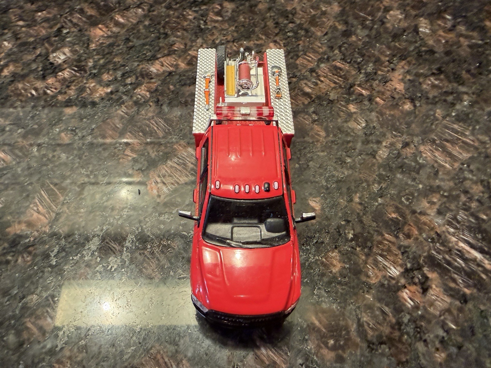 Code 3 Collectibles Custom Los Angeles County Fire Rescue Dodge RAM Brush Unit