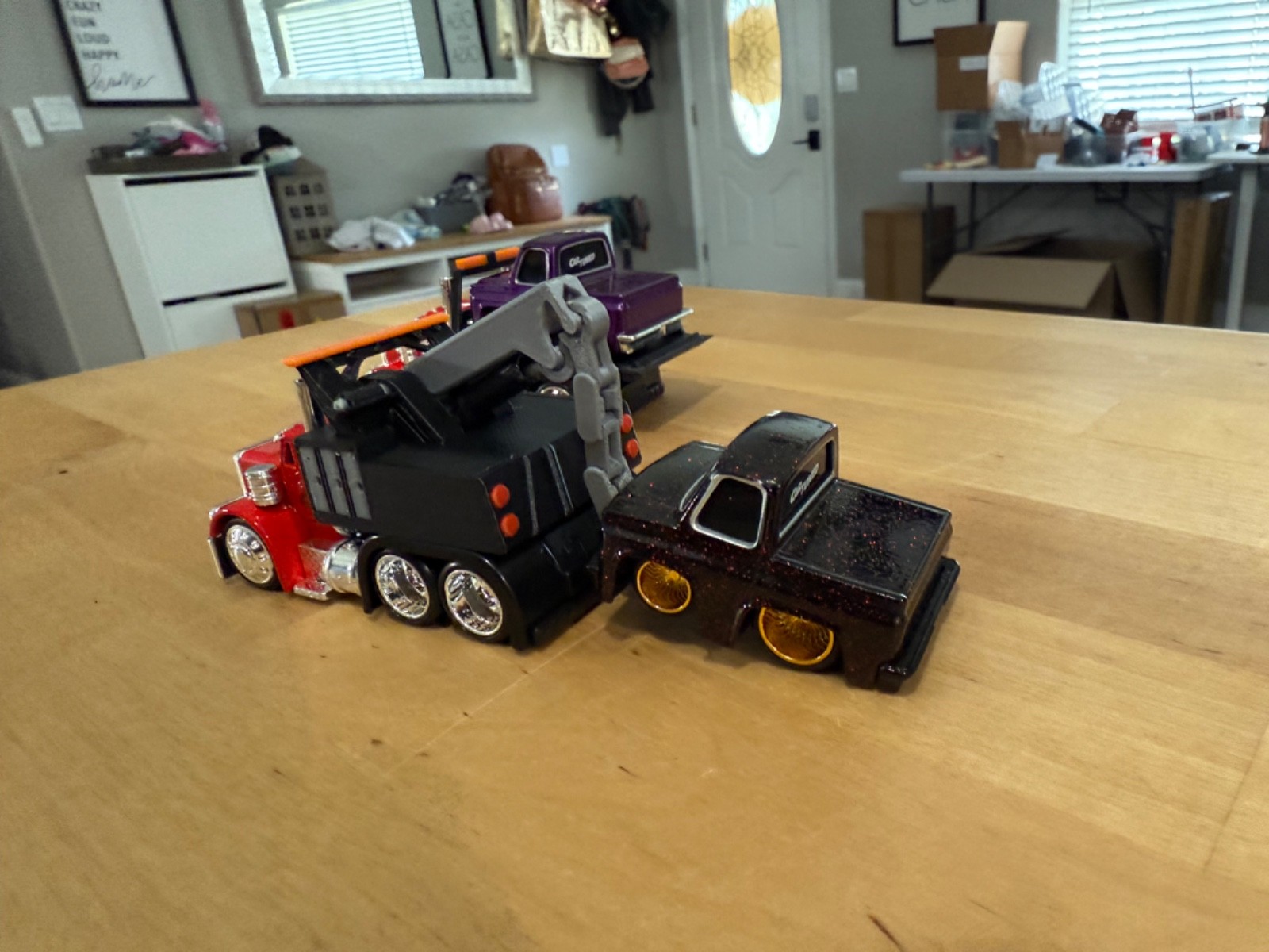 3D Printed Car Tuned Rig Tow truck attachment