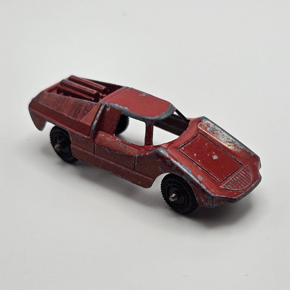 Tootsietoy Fiat X 1/9 1:64 Scale Red Diecast Toy Car, Age 3-4 Years
