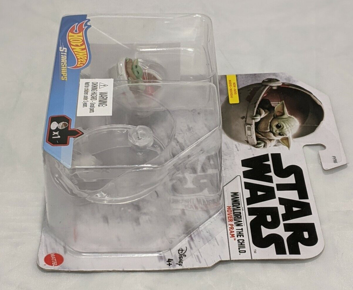 Star Wars Starships Hot Wheels The Child Hover Pram Mandalorian Baby Yoda