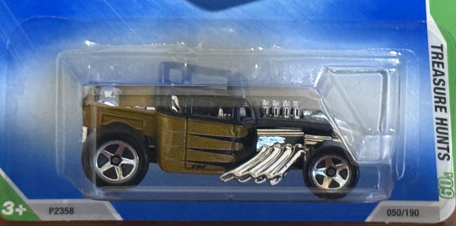 Hot Wheels 2009 Treasure Hunt BONE SHAKER – Protector