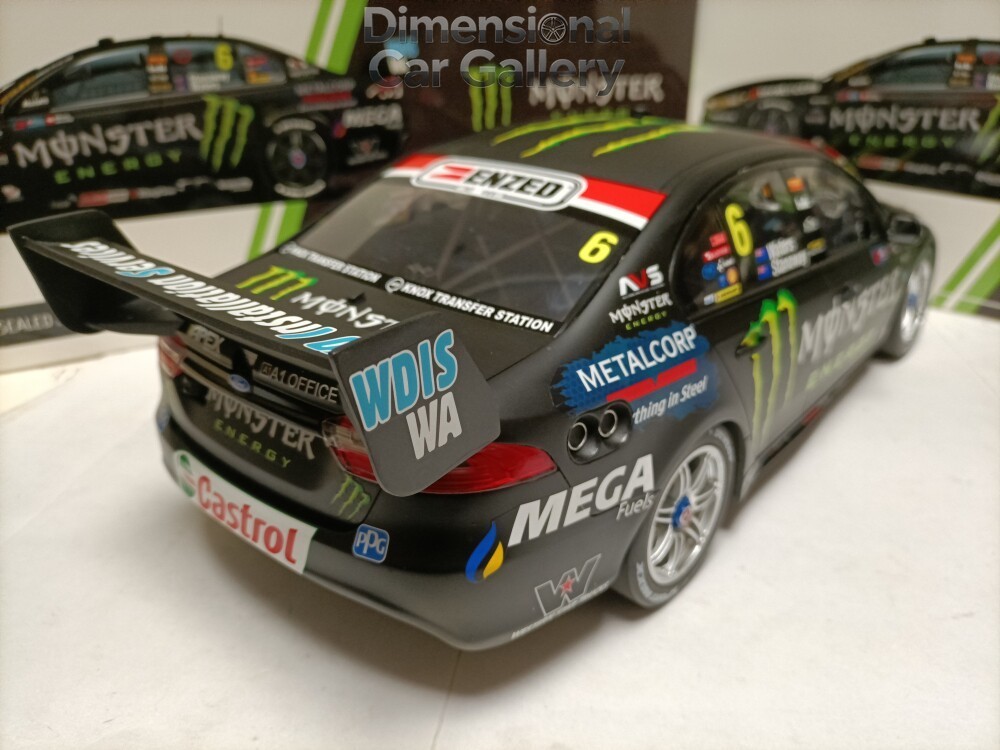 Authentic 1/12 Ford Falcon FGX #6 MONSTER ENERGY Racing Winner 2017 driver Cam