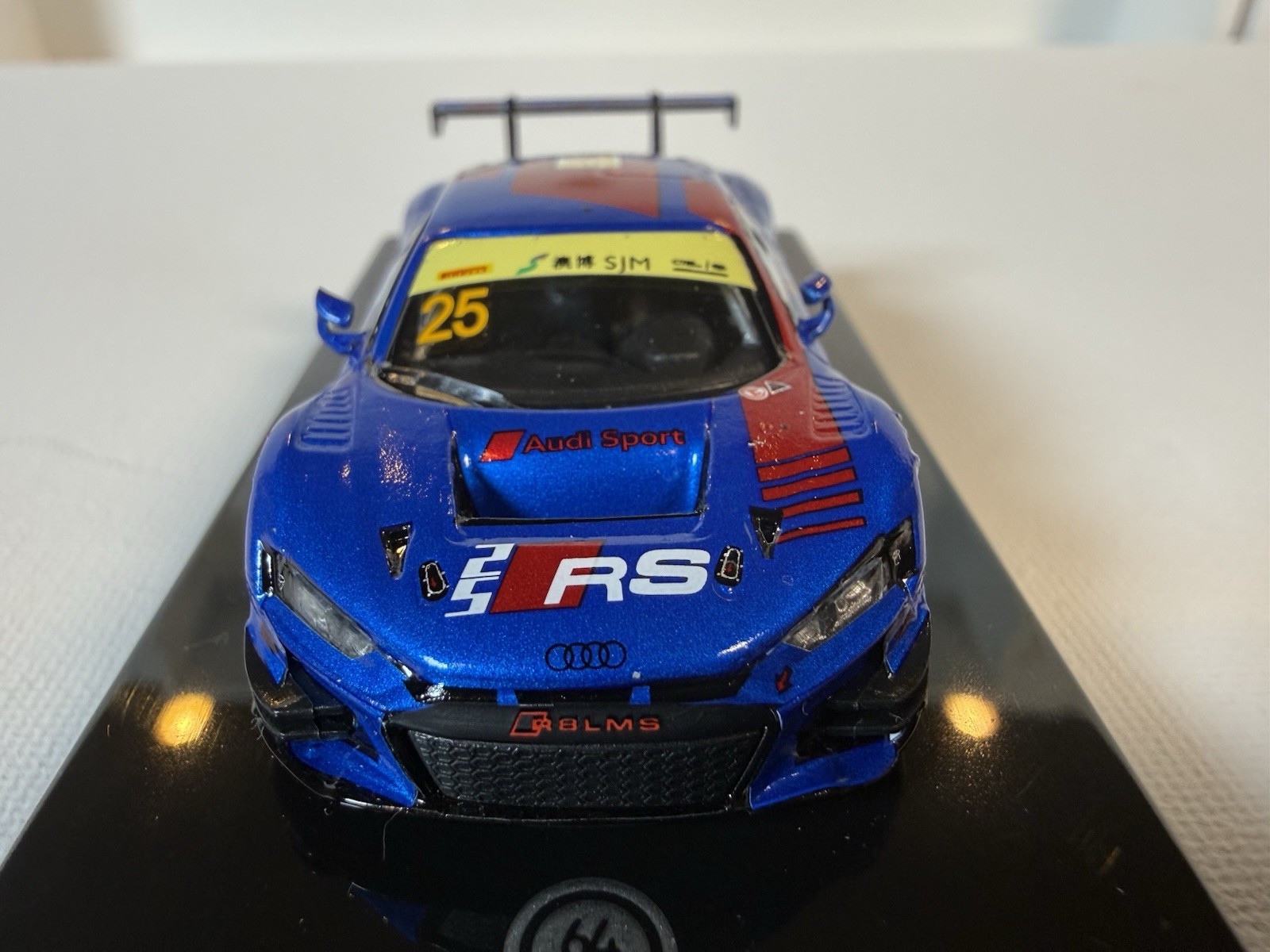 🔥64 Para 1:64 AUDI R8 LMS 2019 FIA Macau GT World Cup Audi Sport Team WRT #25🔥