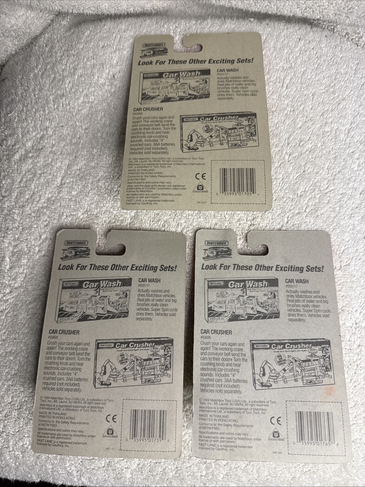 Matchbox Cars Truck Lot Bronco Jeep CJ F-150 Pickup, GMC Wrecker, Utility NEW