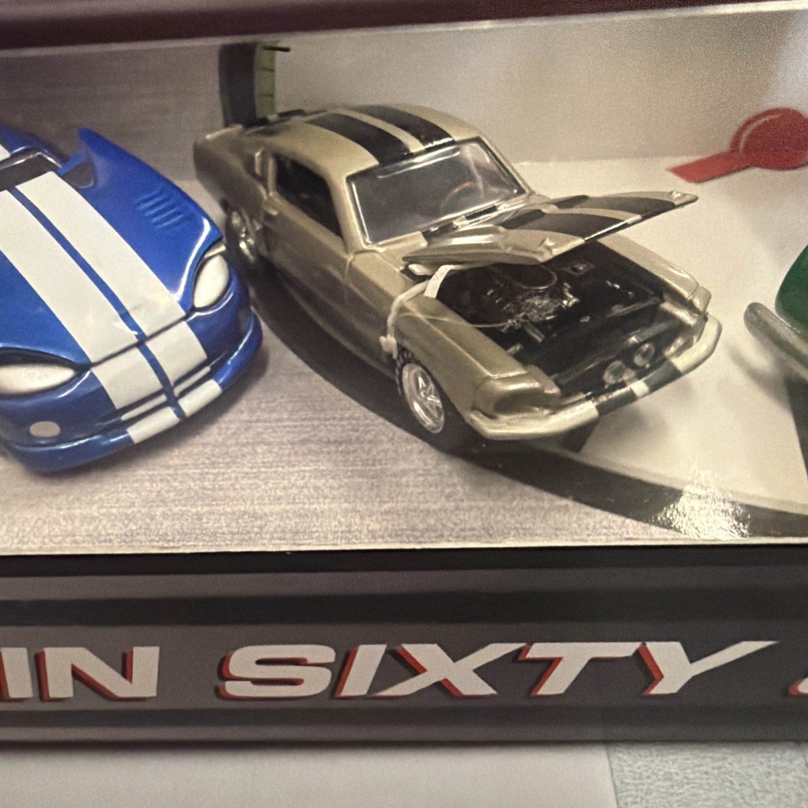 Hot Wheels 1999 “Gone In Sixty Seconds” , ’49 Merc, Viper, ’67 Mustang, Truck