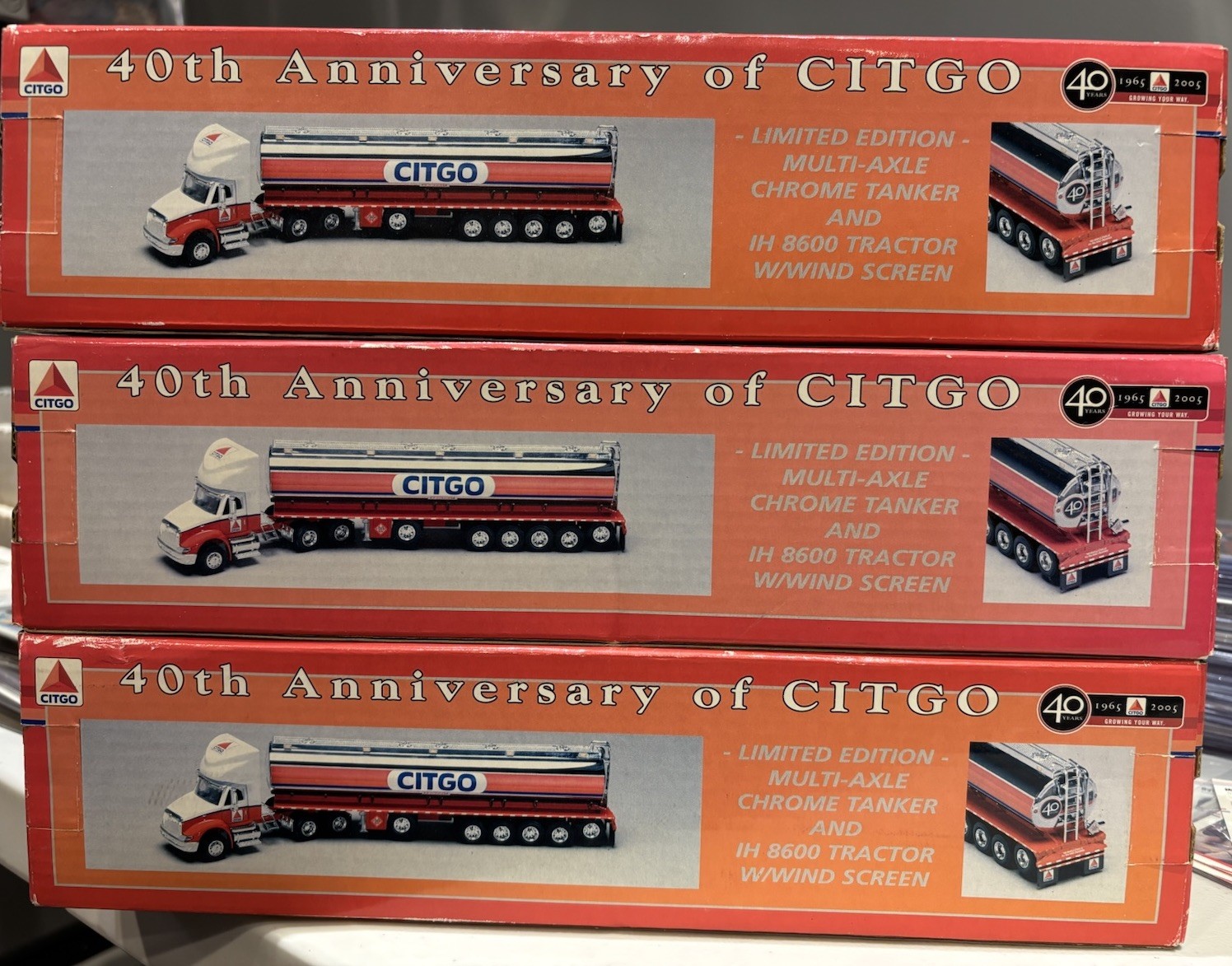 SpecCast CITGO 40th Anniversary Limited Edition Multi-Axle Tanker Truck
