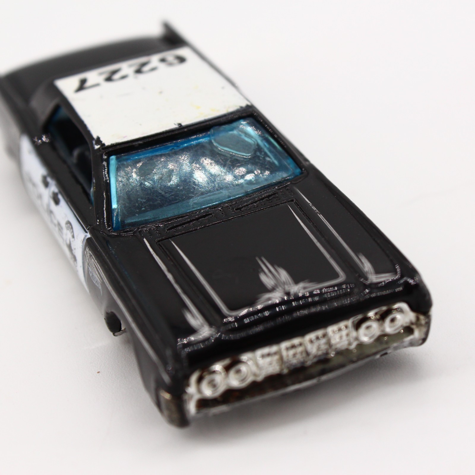 Hot Wheels 1964 Lincoln Continental Police Car Black 1:64 Diecast Loose