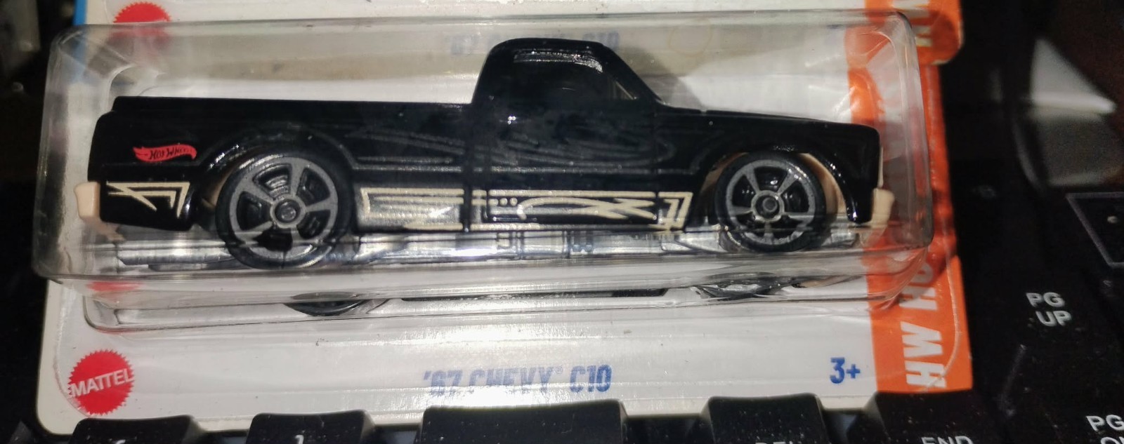 Hot Wheels ’67 Chevy C10 Lot (2 Cars) Blue & Black HW Hot Trucks 2/10 2025
