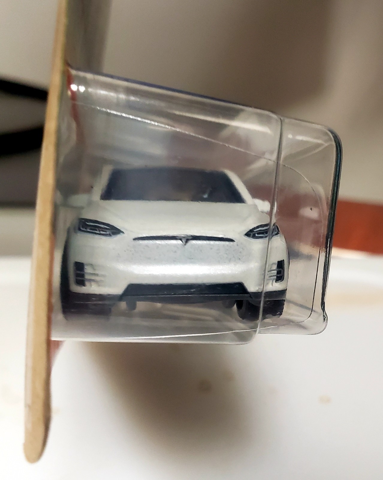2022 Matchbox White Tesla Model X #59/100