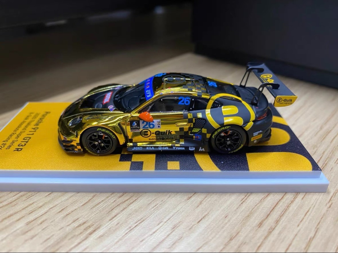 Chase Golden ALMOST REAL 911 GT3 R Thailand Super Series#26 Model Car
