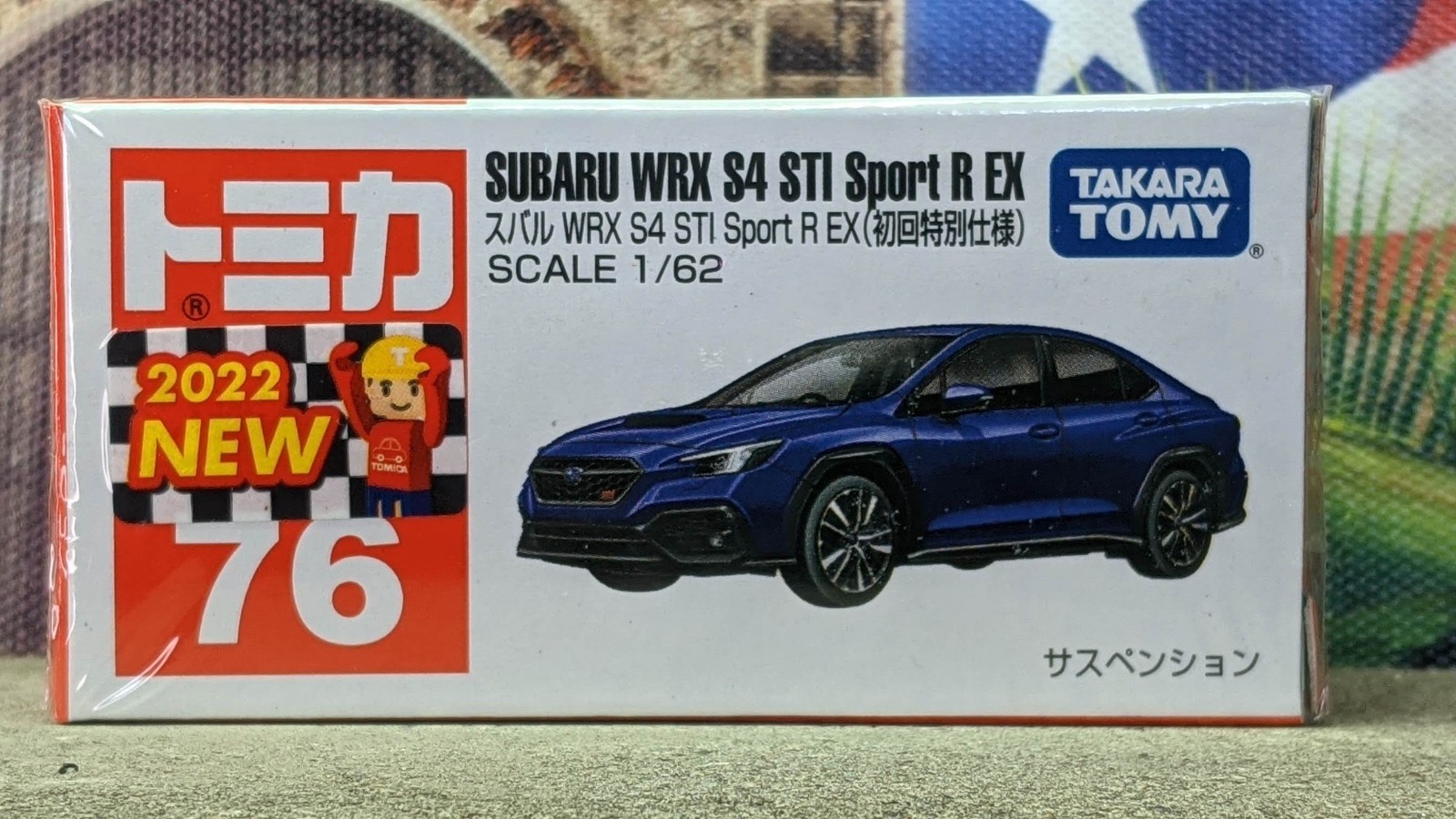 TOMICA #76 SUBARU WRX S4 STi SPORT R EX [LIMITED] 1/62 SCALE [WYL] USA STOCK!!