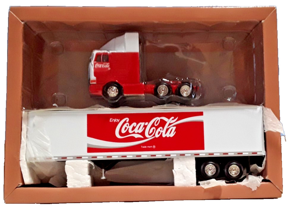 PEM 1/64 Scale COCA-COLA International Cabover Tractor/Trailer NOS (CC-321