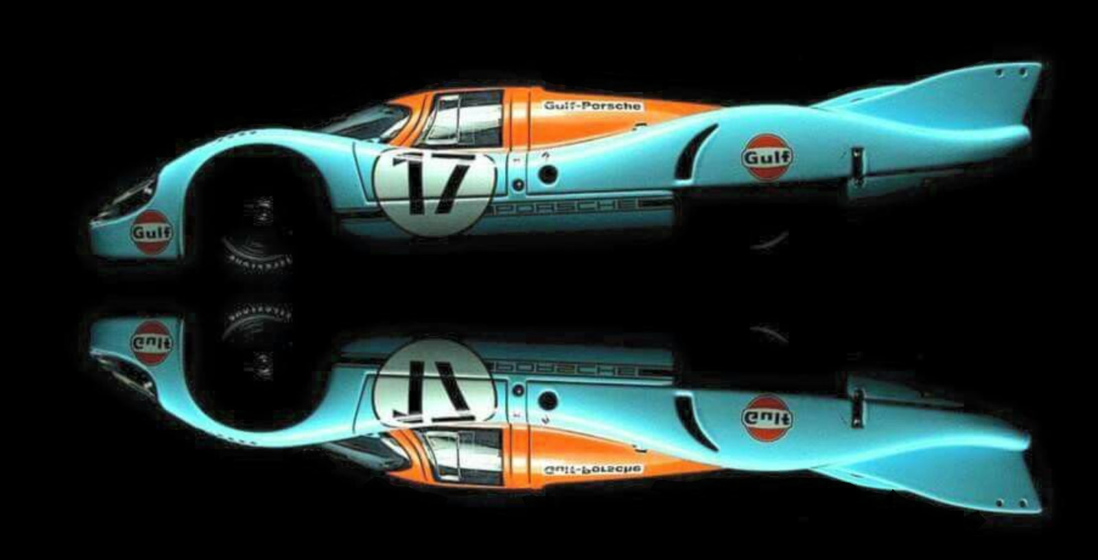 Porsche Race Car1:18Le Mans Racing Custom Built24Metal Body12Model Carousel BLUE